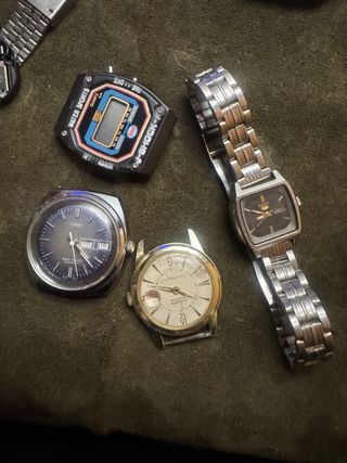 Lote de 4 relojes para piezas