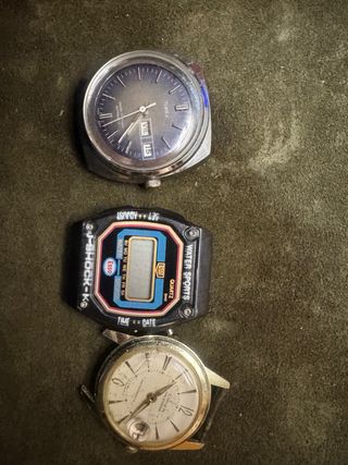 Lote de 4 relojes para piezas