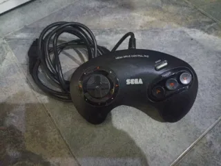 Mando Sega Mega Drive Negro