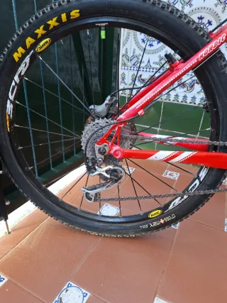 Bicicleta Mendiz MTB Shimano XT Mavic 27v talla.M