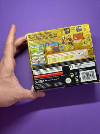 CAJA Pokémon Edición Oro HeartGold Ds