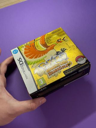 CAJA Pokémon Edición Oro HeartGold Ds