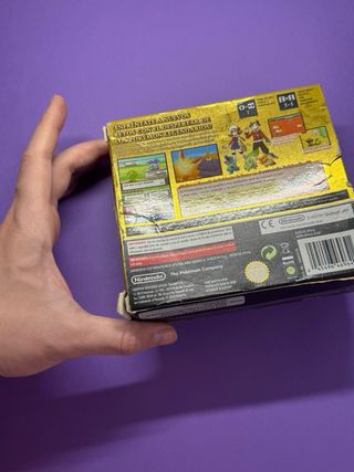 CAJA Pokémon Edición Oro HeartGold Ds