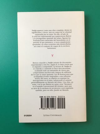 Nadja Letras Universales / Universal Writings