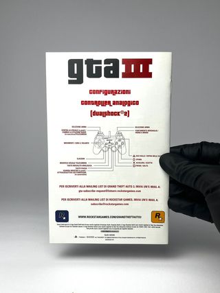 Grand Theft Auto 3 Platinum PS2 COMPLETO ITA