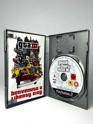 Grand Theft Auto 3 Platinum PS2 COMPLETO ITA