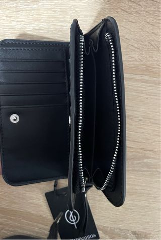 Monedero Stradivarius Negro  TOTALMENTE NUEVO