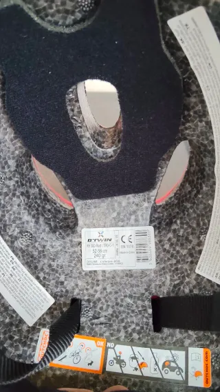 2 Cascos Bici Niños Rojo y colores