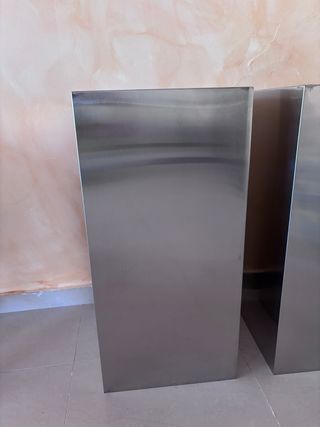 Macetas Acero Inox. Gran Capacidad