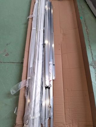 Invernadero de policarbonato y aluminio 3,63 m2