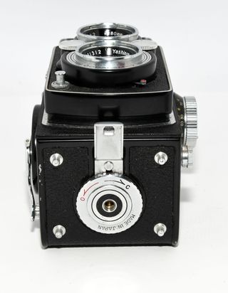 Cámara Yashica Mat TLR 6x6 80mm f/3.5