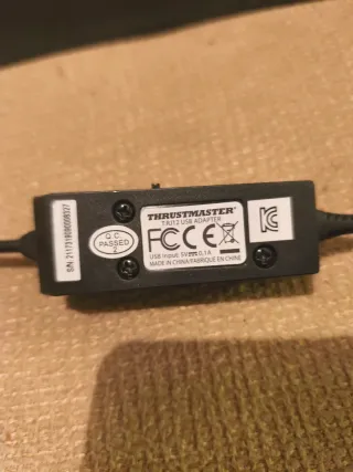 Pedalera Thrustmaster T3PA con adaptador USB