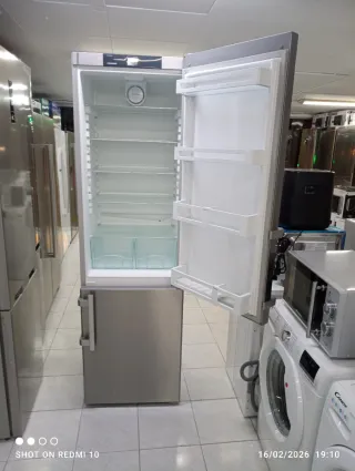 NEVERA MARCA LIEBHERR PLATEADO 2+60+60cm