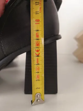 Botines de tacón negros mujer