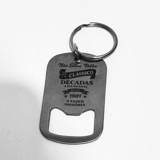 Abridor personalizado com gravação laser