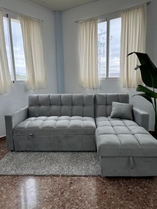 Estrena sofá cama con canapé
