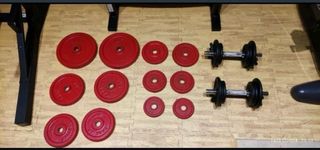 Banco de pesas Domyos BM 490