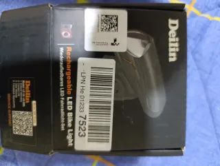Juego Luces LED Bici Recargables