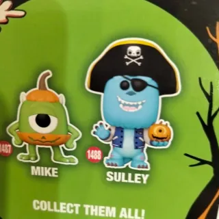 Funko Pop! Pixar 1488 Sulley
