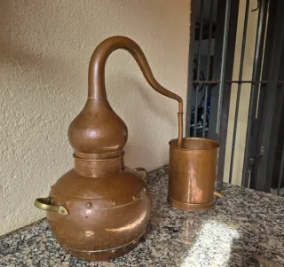 Alambique de cobre