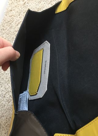 Bolso Clutch Zara Mostaza