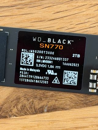 SSD 2TB WD SN770 NVMe