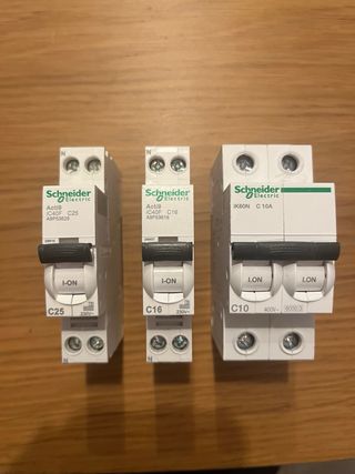 Lote magnetotérmicos y protectores
