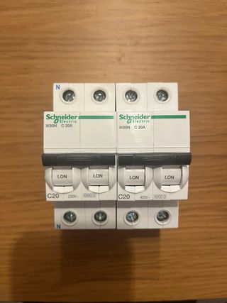 Lote magnetotérmicos y protectores