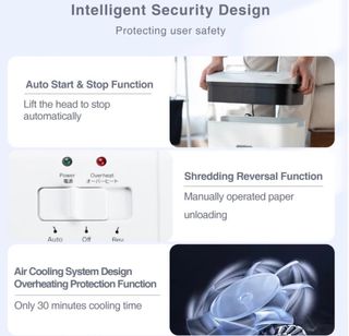 Trituradora de Papel 21L SIN ABRIR