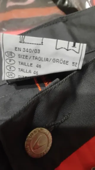 Pantaloni da lavoro alta visibilità