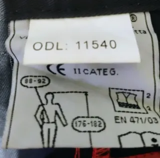 Pantaloni da lavoro alta visibilità