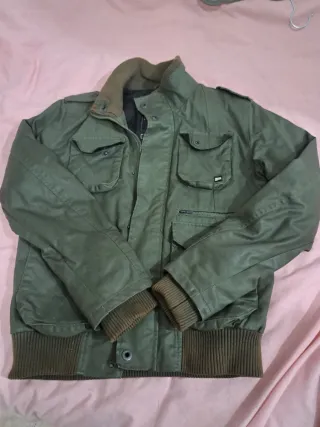 Chaqueta verde militar Jack & Jones Talla M