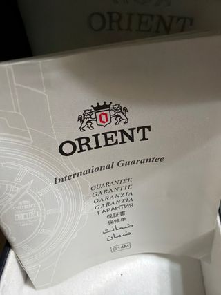 Reloj Orient Automático Negro Hombre