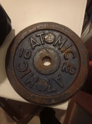 Disco Pesas Atomic 10 Kg