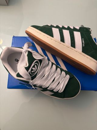 Zapatillas Adidas Mujer Verde/Blanco