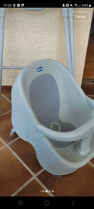 Bañera vertical Chicco Bubble