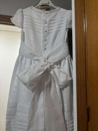 Traje de comunión niña blanco talla 9