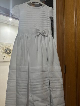 Traje de comunión niña blanco talla 9