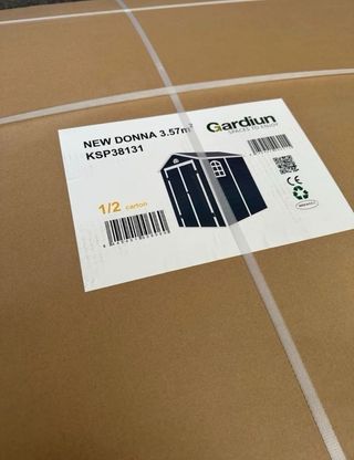 Caseta jardín resina 3.57 m2 New Donna