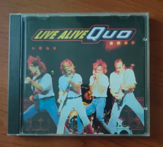 CD Live Alive Quo Hard Rock