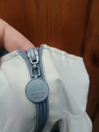 Chaqueta Nike Vintage Azul y Blanca