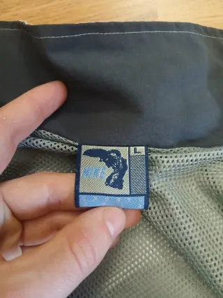 Chaqueta Nike Vintage Azul y Blanca