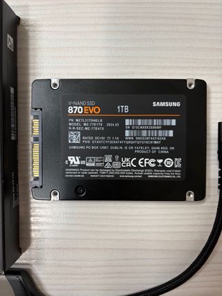 Samsung 870 EVO 1TB SSD SATA 2.5