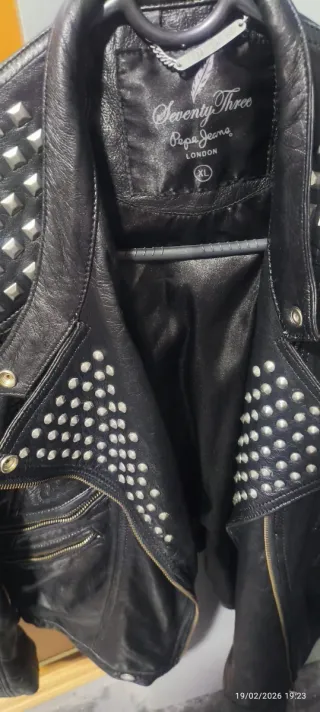 Chaqueta Cuero Pepe Jeans para mujer