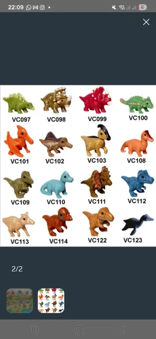 Colección Dinosaurios Kinder Natoon's.
