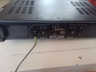 Altavoces 1500W + Amplificador SPL 2000