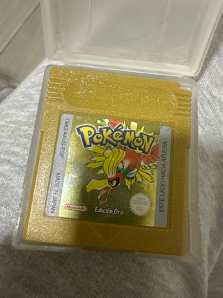 Pokémon Edición Oro Game Boy DMG-AAUS-ESP