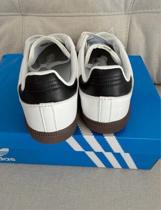 Adidas Samba Branco e Preto