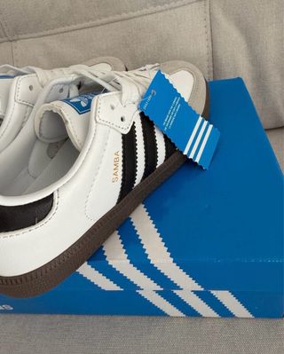 Adidas Samba Branco e Preto
