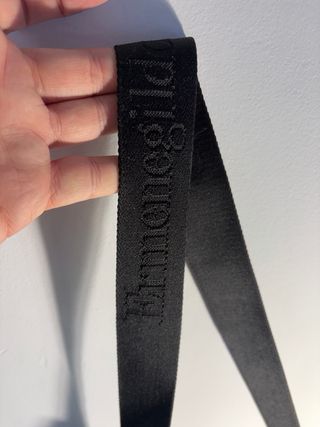 Bolso  o bandolera de hombre de cuero negro